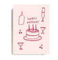 Happy Birthday Cake Card