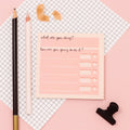 Memo pad - break it down