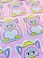 Pastel Furby - Holographic Sticker