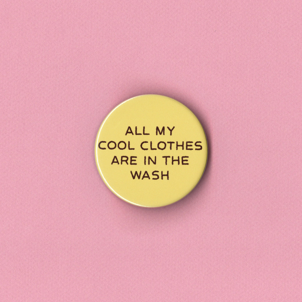 Cool Clothes In The Wash Badge