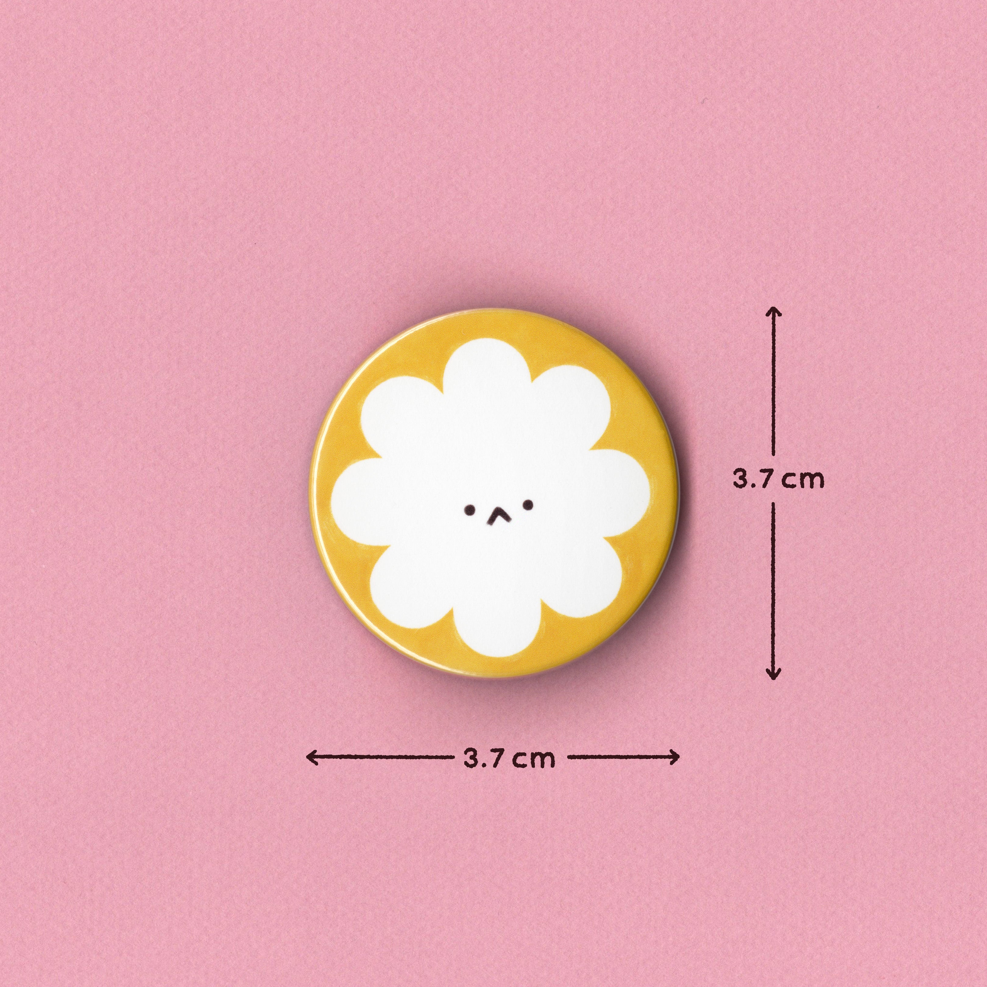 Flower Dog Badge