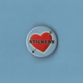 <3 Stickers Badge