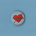 <3 Stickers Badge