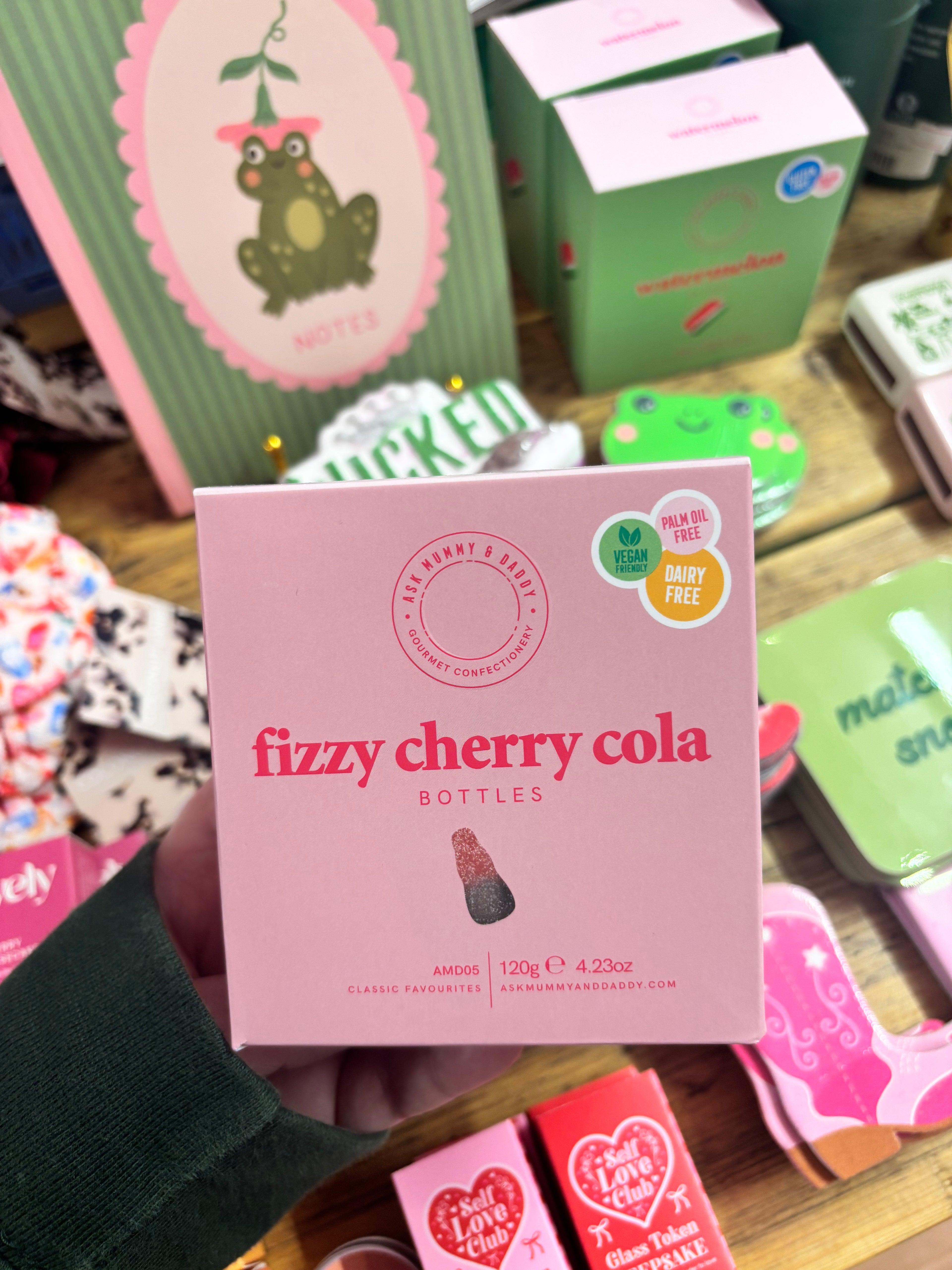 Fizzy Cherry Cola Bottles Giftbox