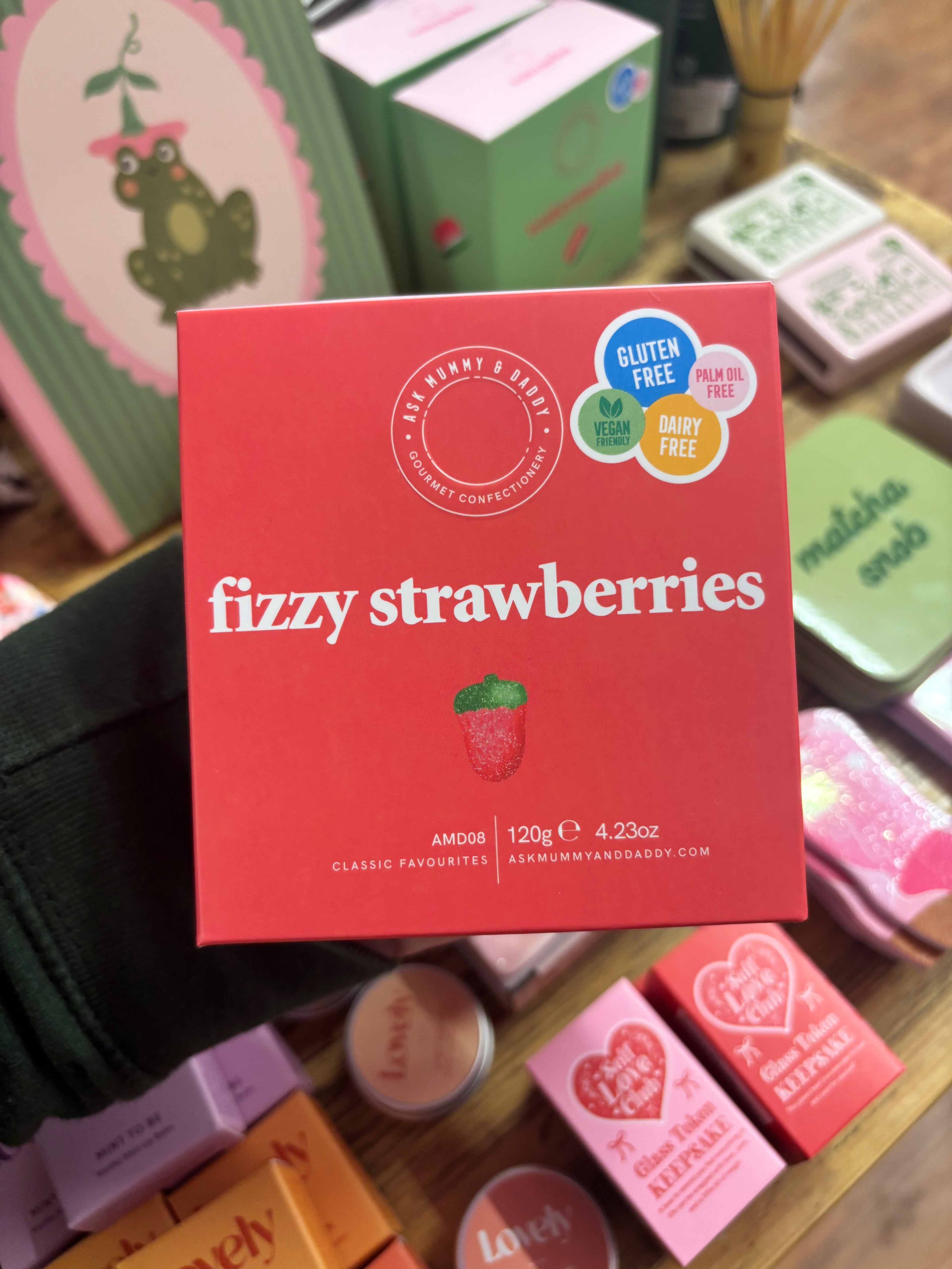 Fizzy Strawberries Giftbox