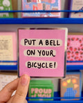Put a Bell on Your Bicycle Vinyl Sticker
