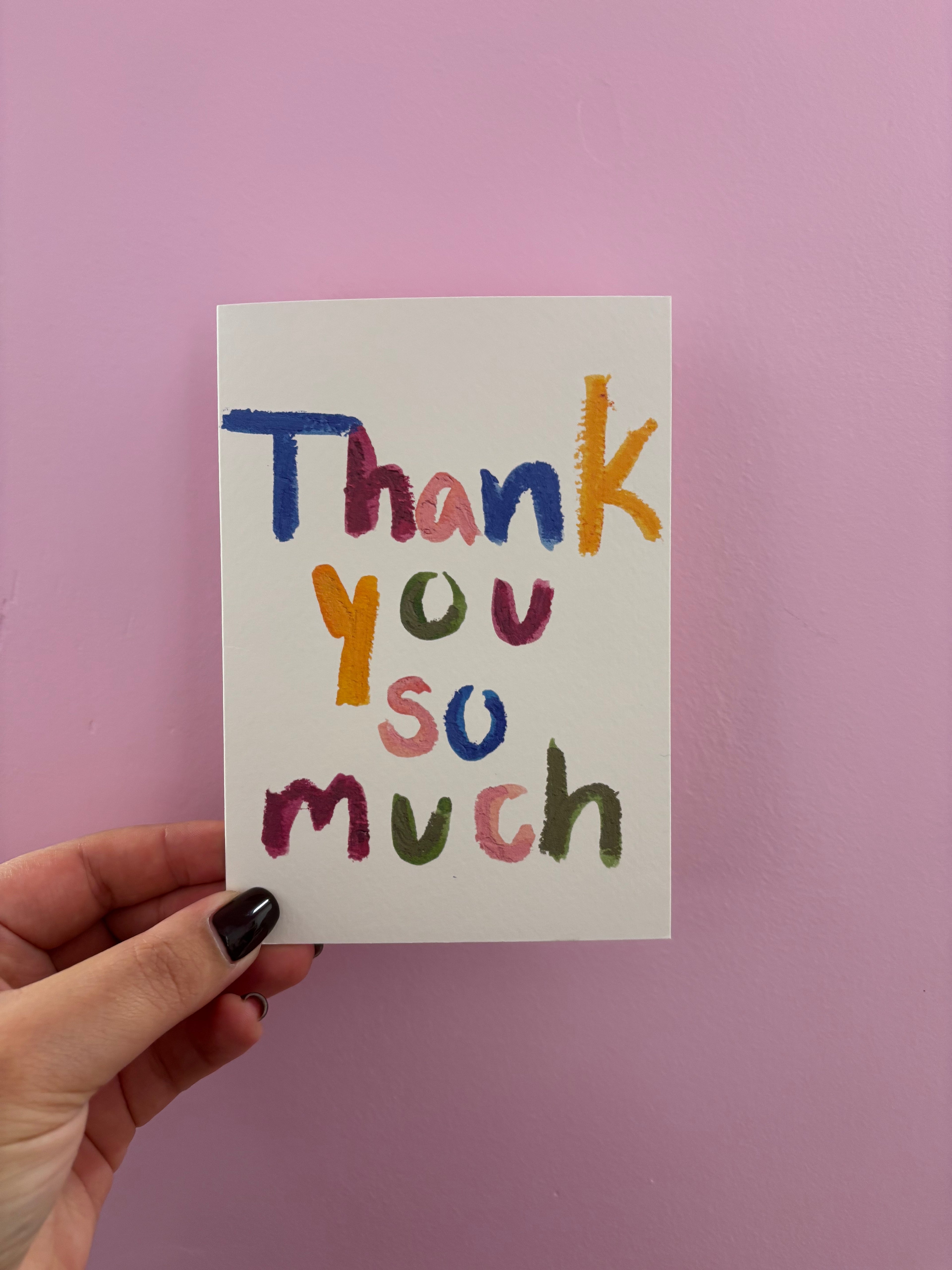 Thank You So Much Card