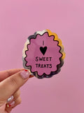 I love Sweet Treats Vinyl Sticker