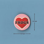 I <3 Frogs Badge Pack