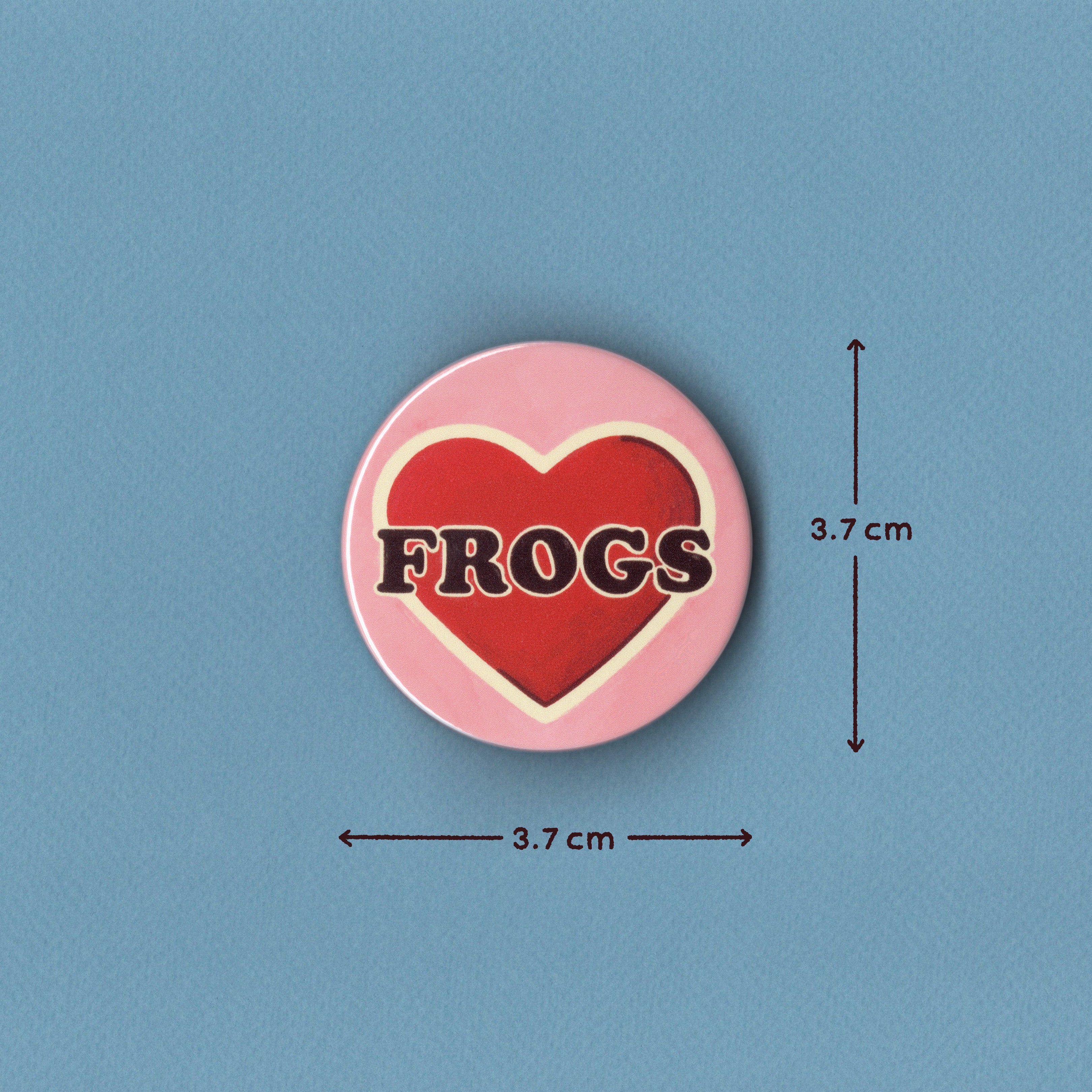 I <3 Frogs Badge Pack