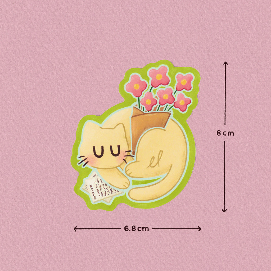Lover Cat Sticker