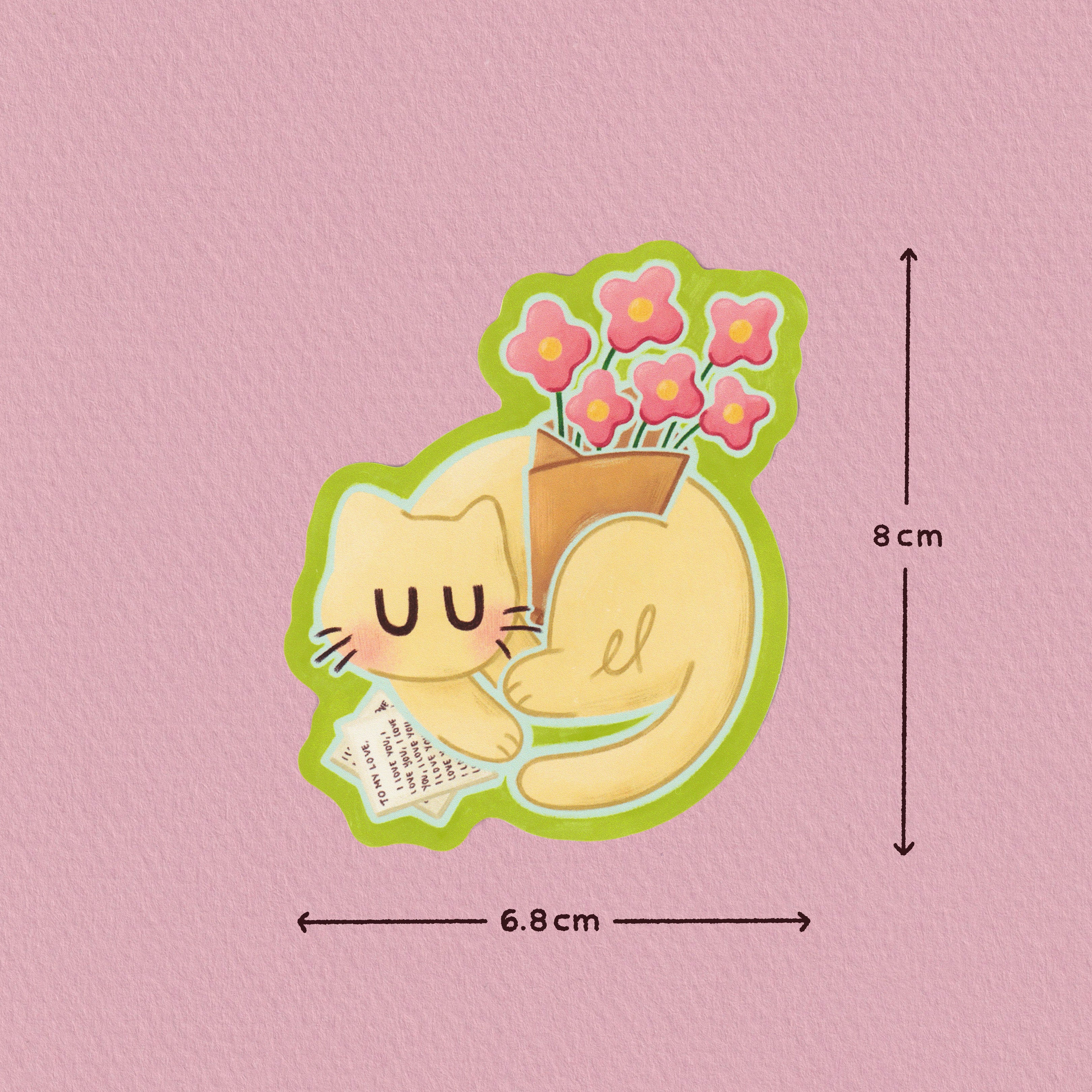 Lover Cat Sticker