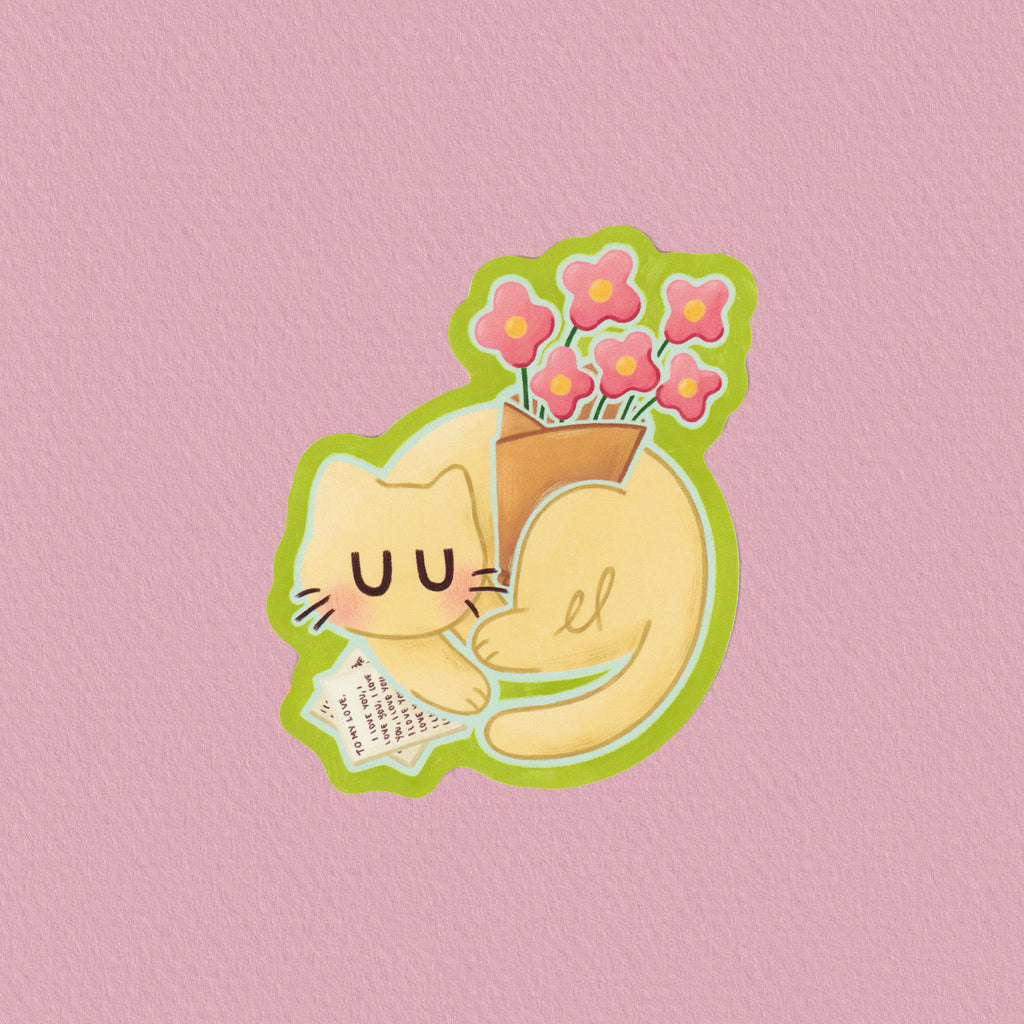 Lover Cat Sticker