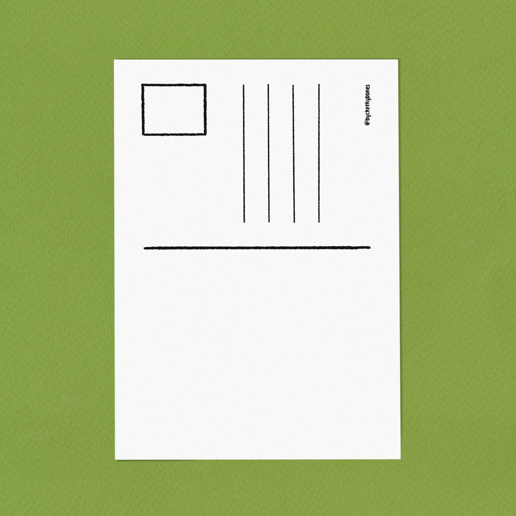 Rain Frog Postcard