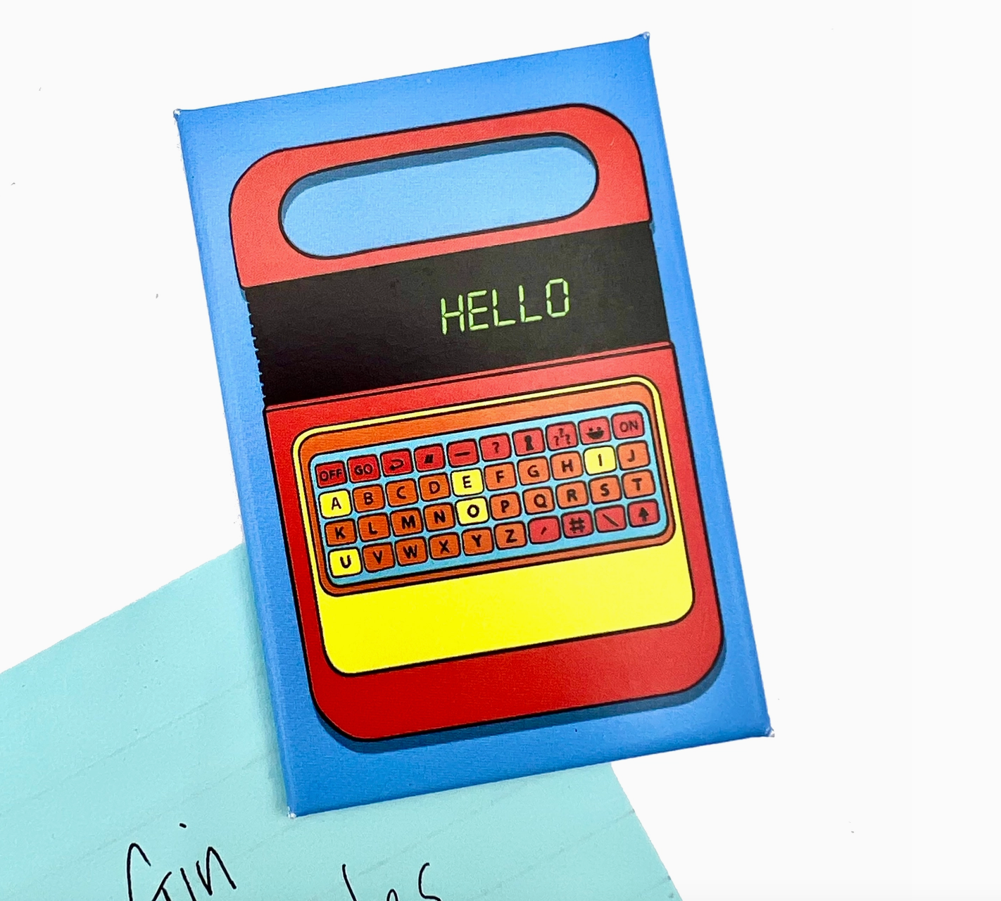 Speak And Spell Retro Toy Inspired Fridge Magnet