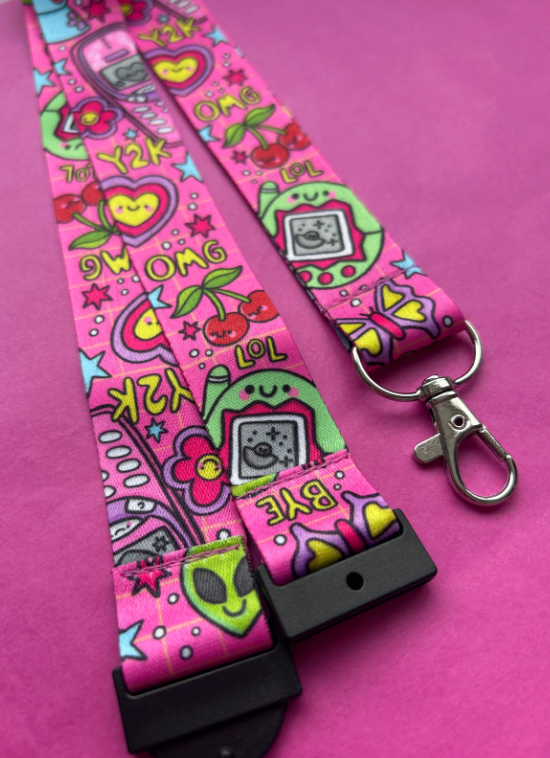 Y2K Nostalgia Lanyard