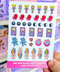 90s Nostalgia - Deco Sticker Sheet