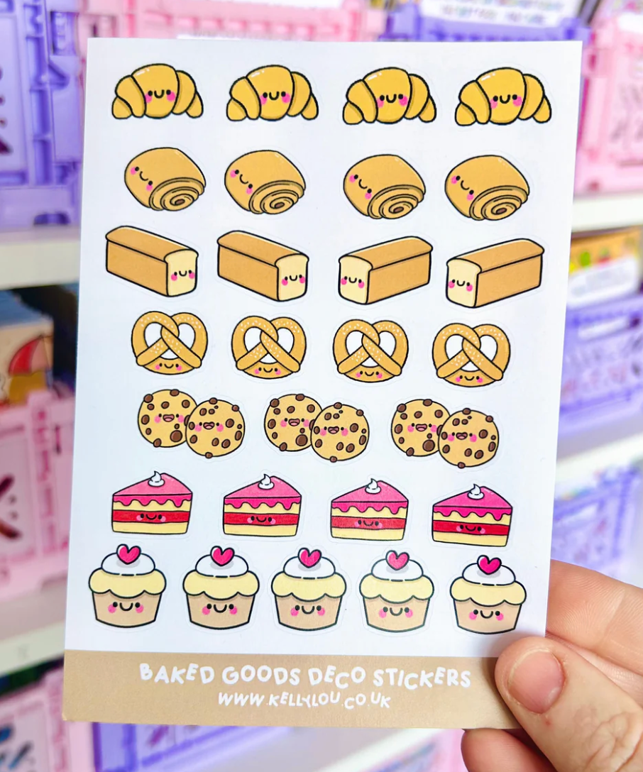 Baked Goods - Deco Sticker Sheet