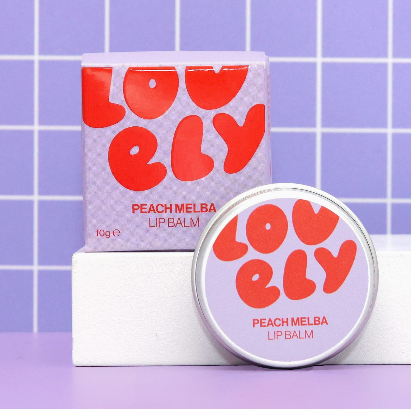 Peach Melba Lip Balm