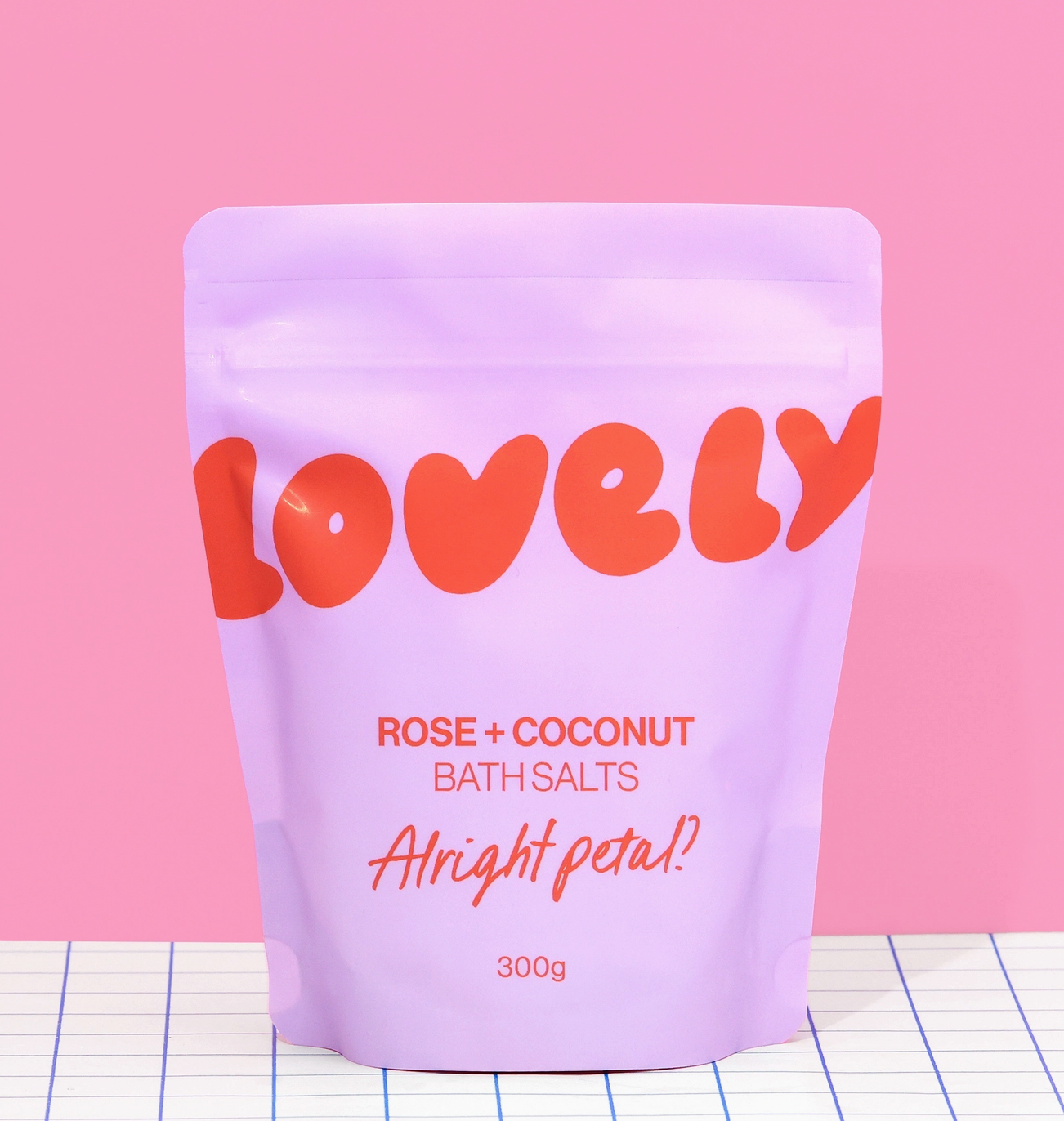 Rose + Coconut Bath Salts