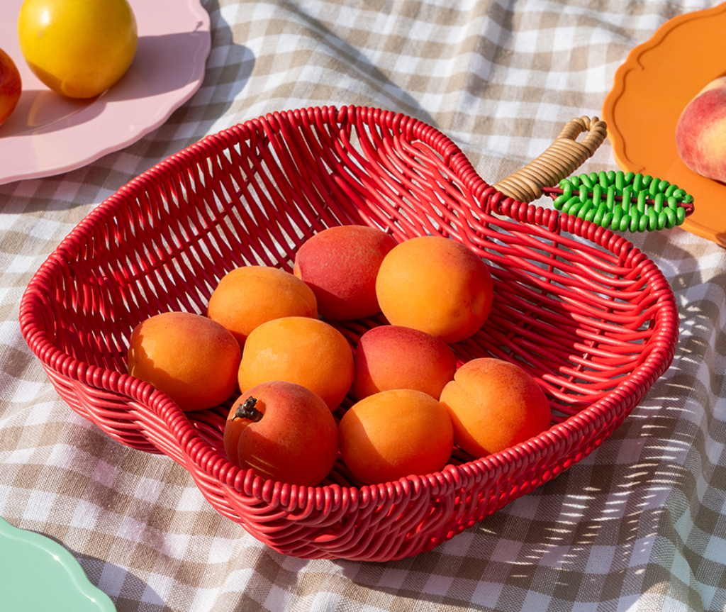 Woven Apple Fruit Basket