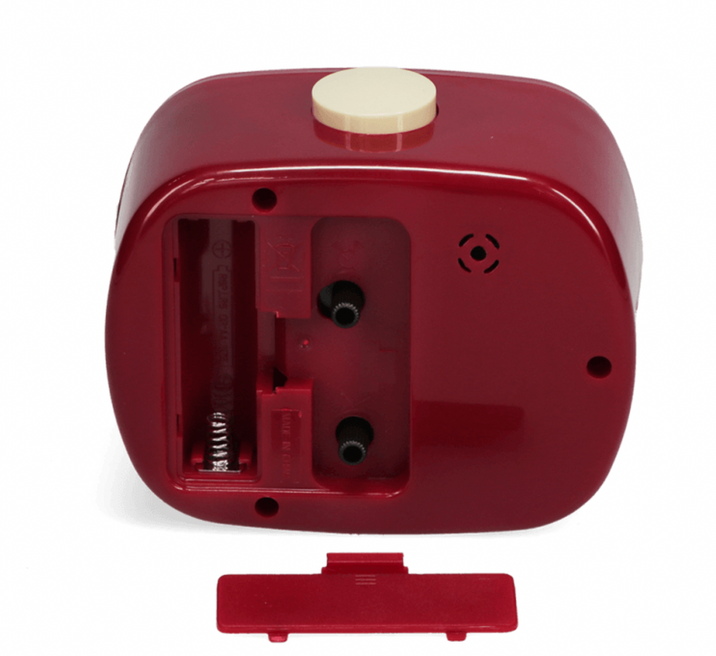 Retro Alarm Clock - Red