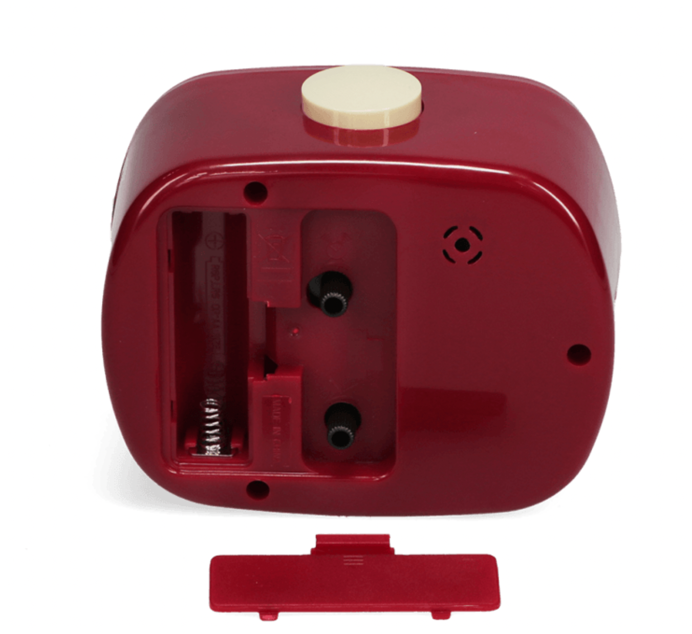 Retro Alarm Clock - Red