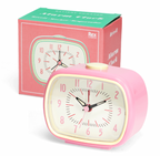 Retro Alarm Clock - Pink