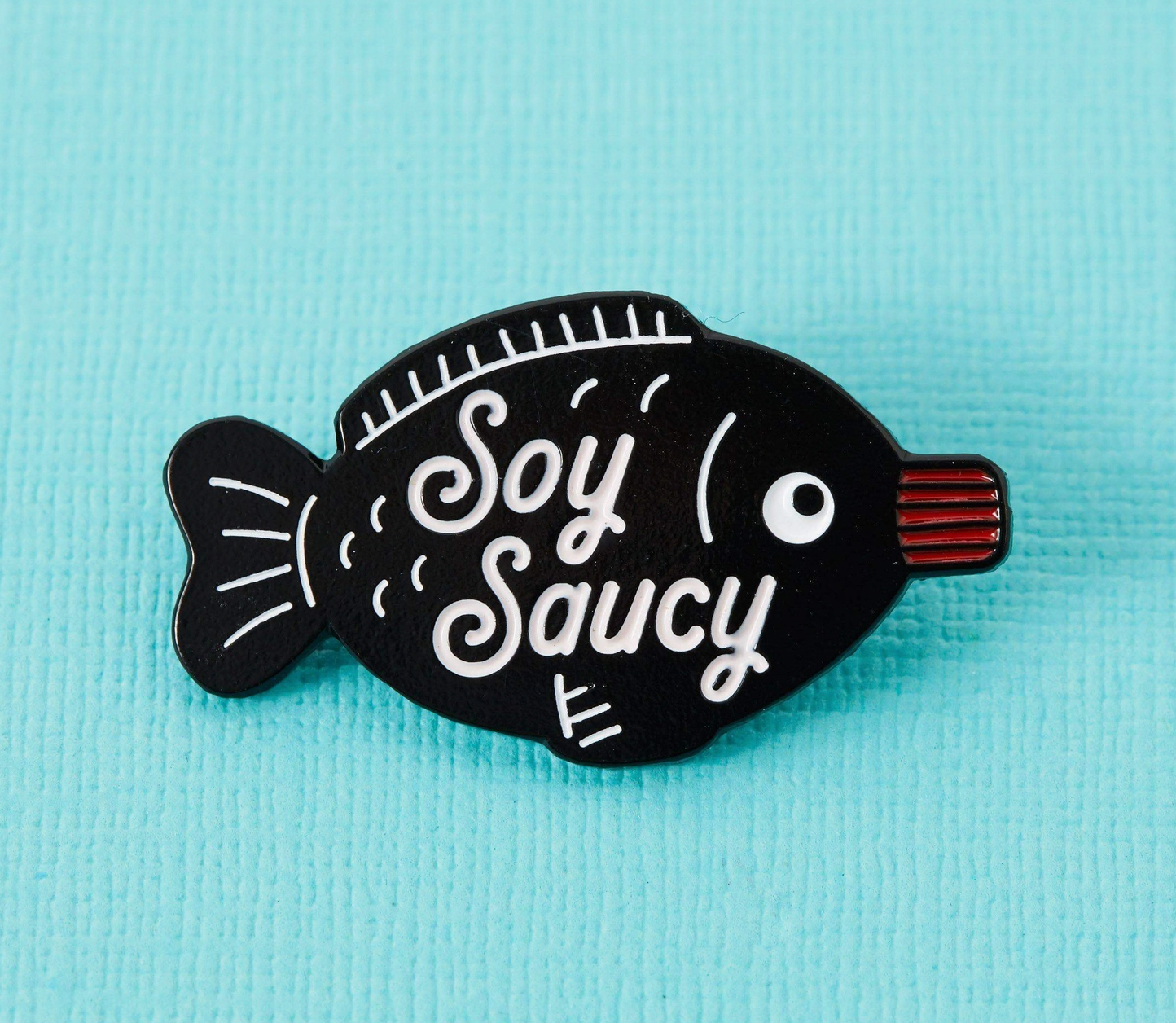 Soy Saucy Enamel Pin