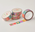 Rainbow Love Hearts Washi Tape