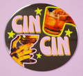Cin Cin Cocktail Disc Mirror