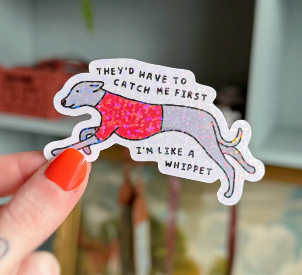 Whippet Sticker