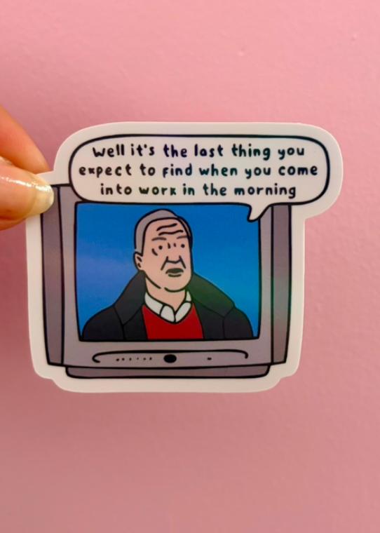 Mick TV Sticker