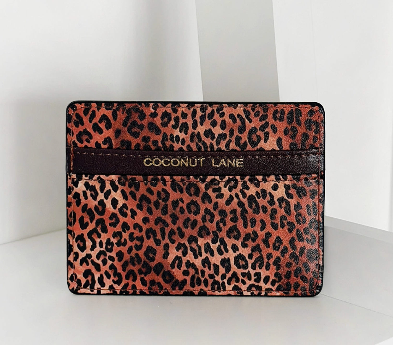 Leopard Card Holder