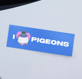 Pigeon Bumper Sticker
