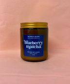 Blueberry Matcha Natural Soy Candle