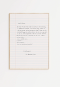 The Breakfast Club Quote Print