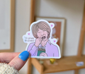 Gail Loves Olives Sticker