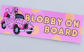 Blobby Bumper Sticker