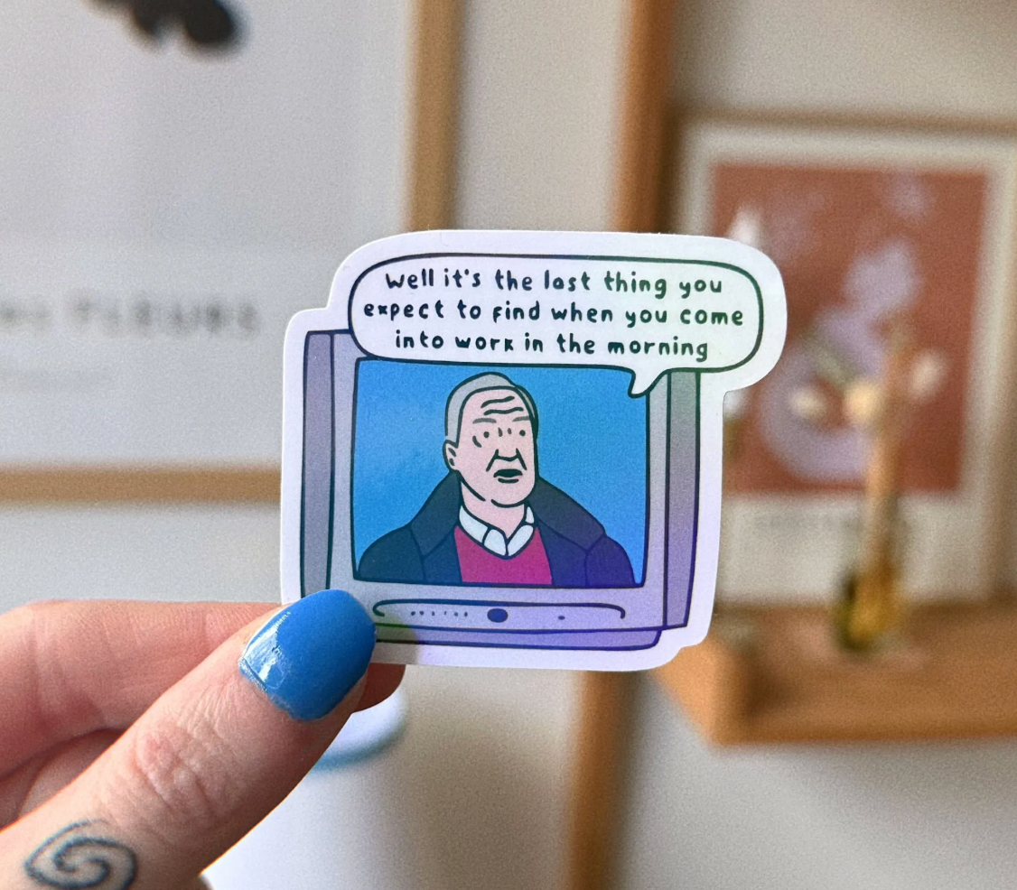 Mick Telly Sticker