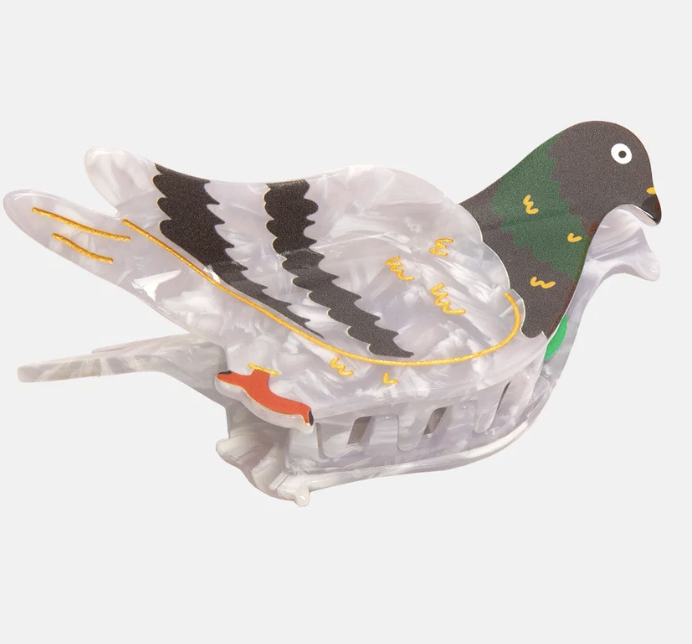 Pigeon Hair Claw Clip