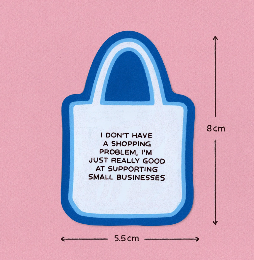 SHOPPING PROBLEM Sticker