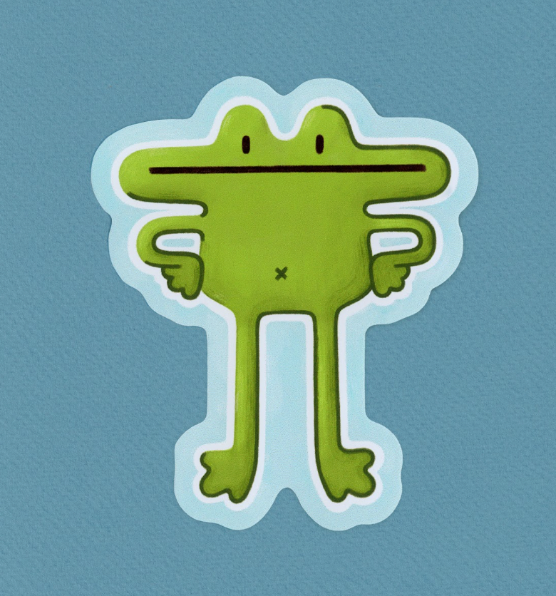 FROG Sticker