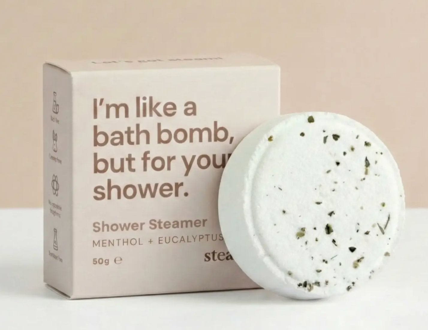 Shower Steamer | Shower Bomb | Shower Fizzer | Shower Melt