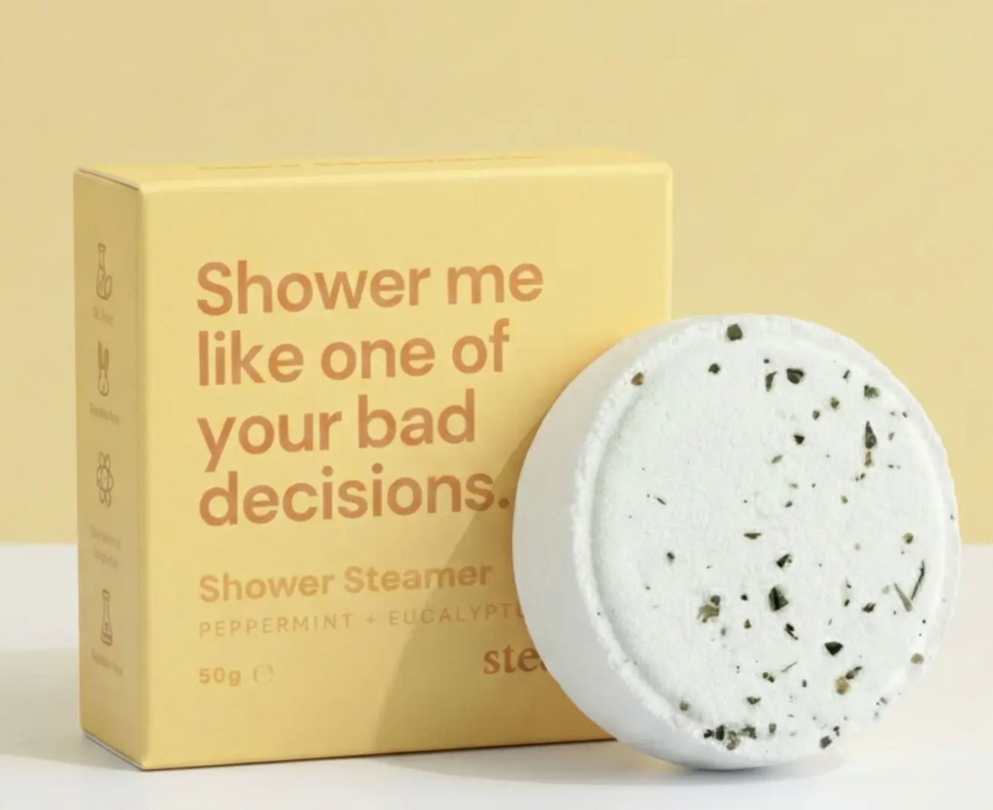 Shower Steamer | Shower Bomb | Shower Fizzer | Shower Melt