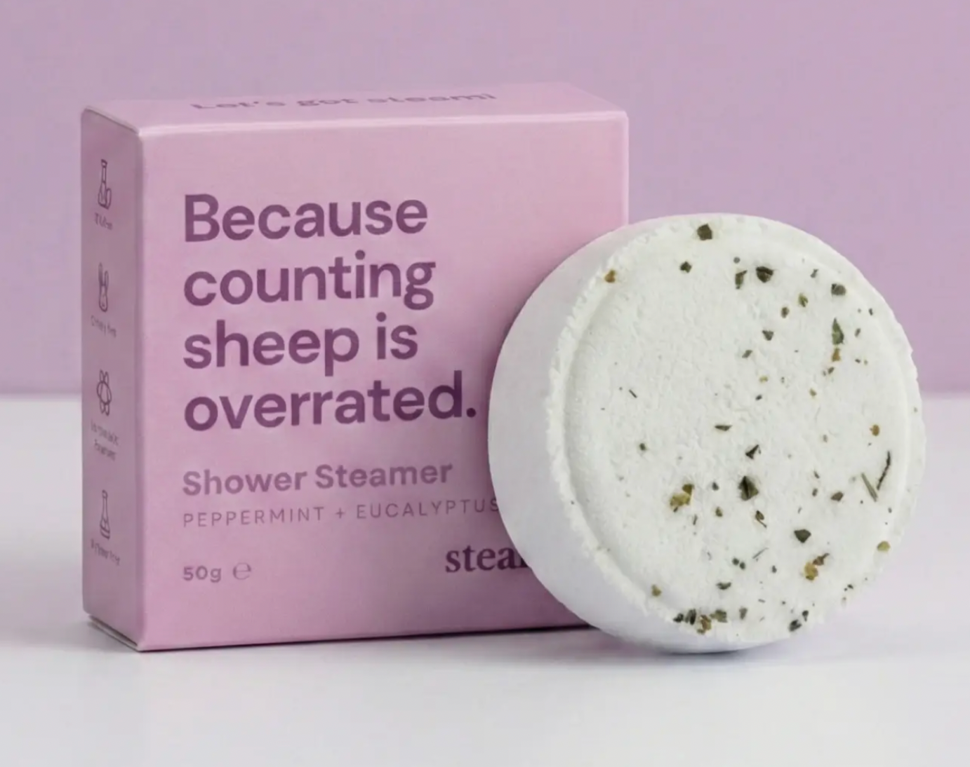 Shower Steamer | Shower Bomb | Shower Fizzer | Shower Melt