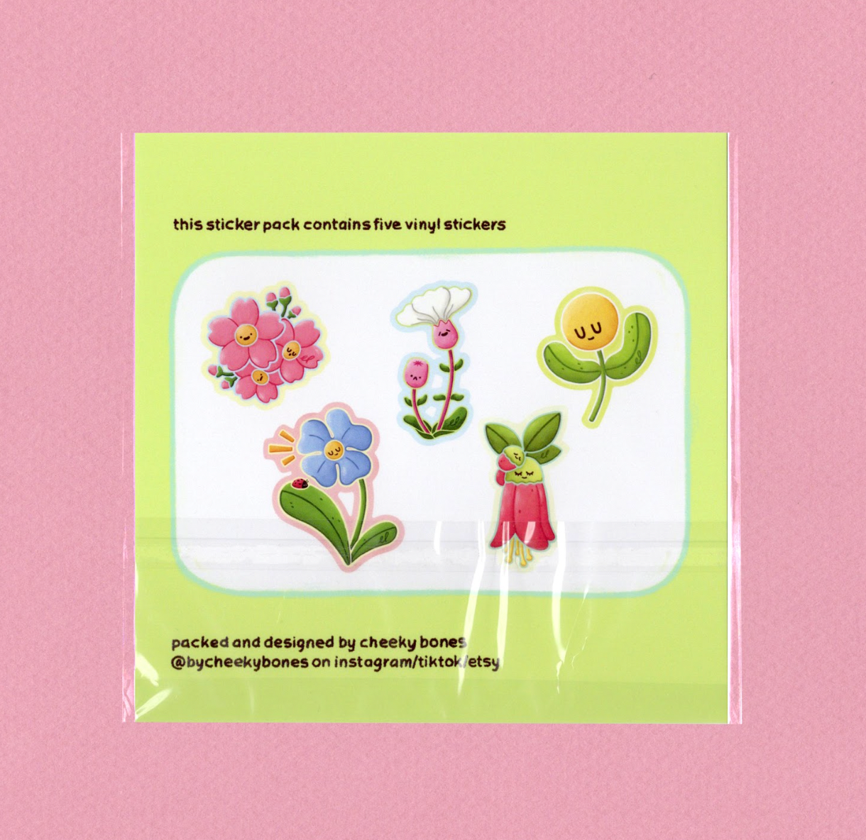 Flower Friends Sticker Pack