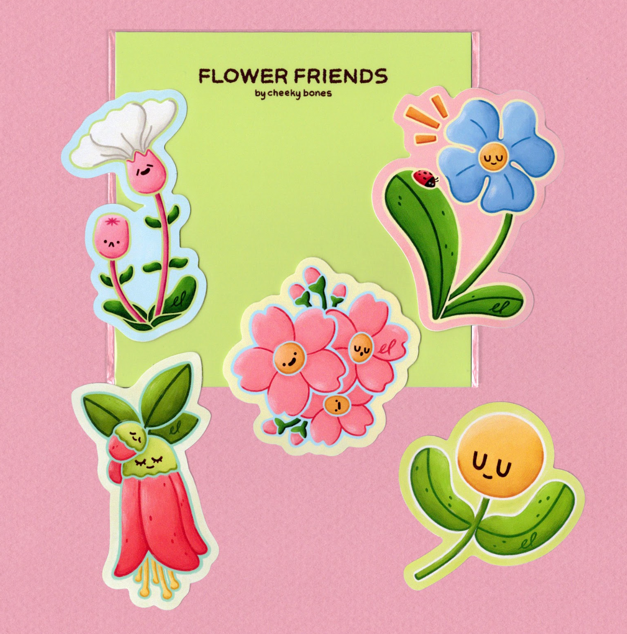 Flower Friends Sticker Pack