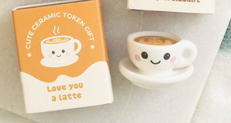 Cute Ceramic Mini Token Gift