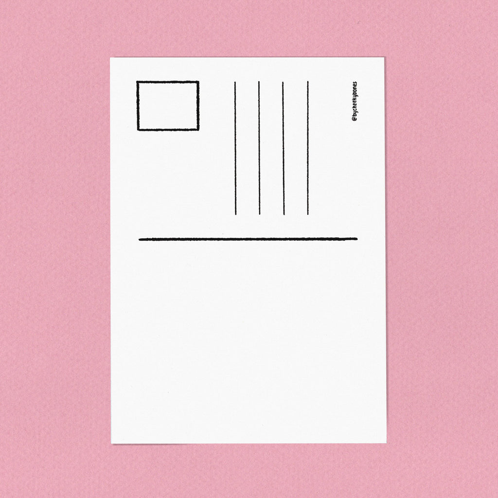 Tough Flower Postcard